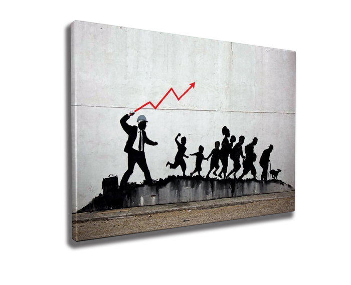 Wallity Banksy WY30 (50 x 70 cm) Wallity Banksy WY30 (50 x 70 cm)